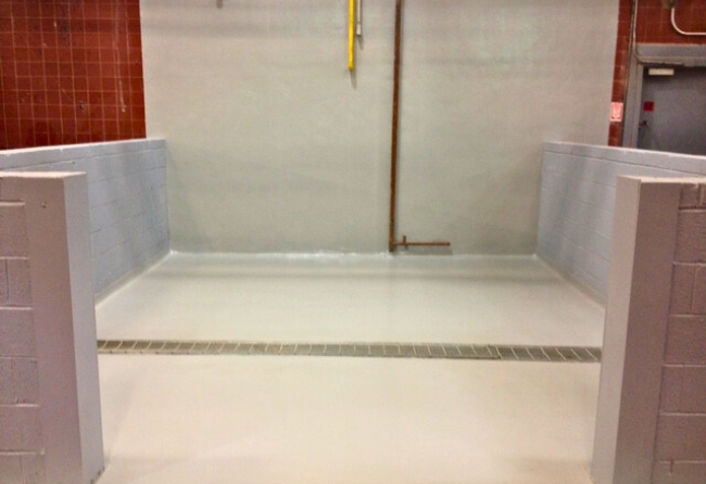 Wash Down Area With Stonglaze Vsm