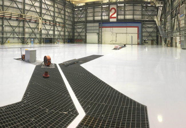 Stonlux ESD In A Aerospace Facility