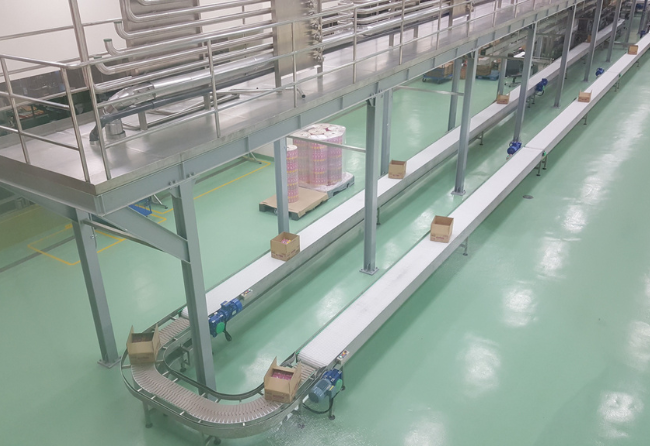 Assembly Line With Stonclad UR Flooring