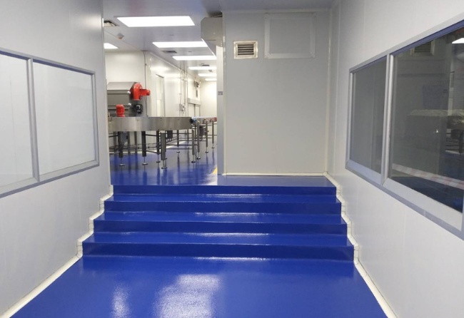 Stonglaze VSR In A Food Processing Plant