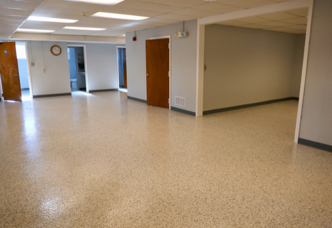 Stonhard Low Odor Flooring Installation For Care Facility