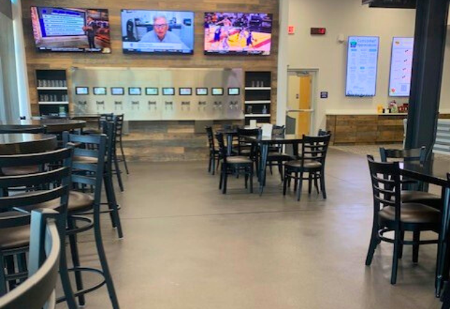 Sports Bar With Stonshield UTS Flooring