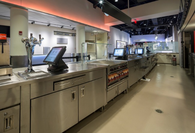 Concession Flooring By Stonhard At MSG