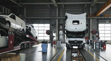 Mercedes Benz Stonhard Epoxy Flooring Installation Video