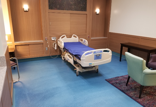 Patient Room Liquid Elements Flooring
