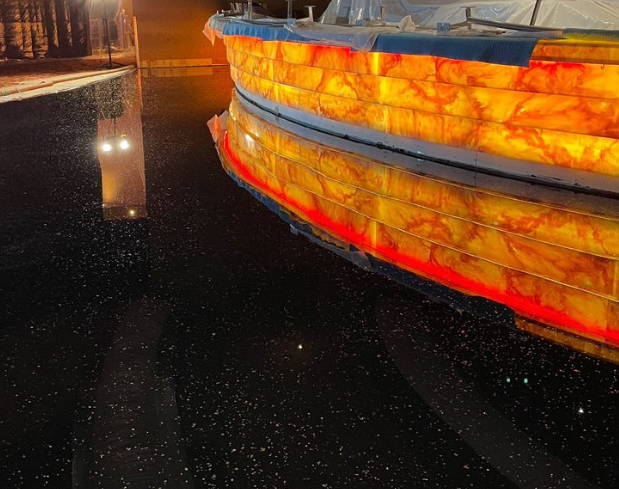 Glitz Floor In A Casino