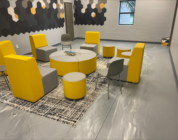 Multipurpose Room Smooth Flooring