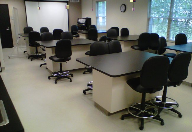 College Classroom With Stonblend GSI Flooring