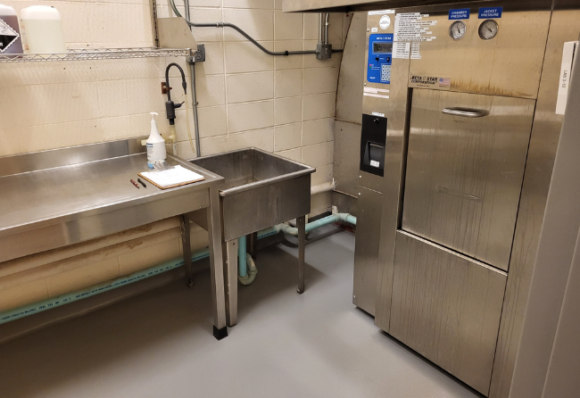 Restaurant Dishwash Area Stonclad GS