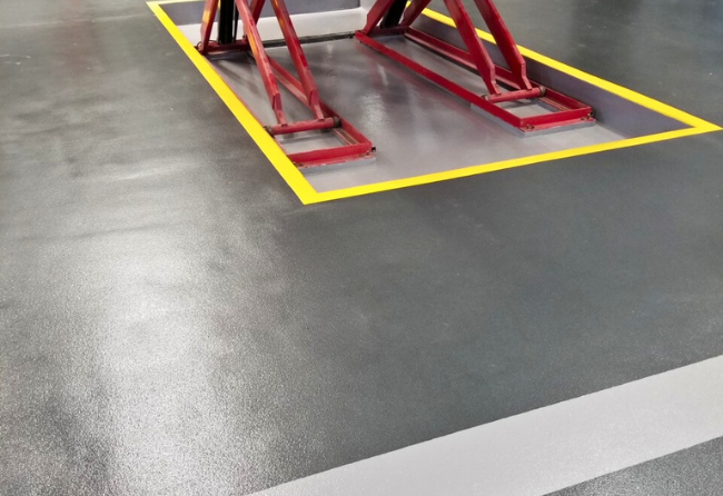 Stonshield HRI In An Auto Service Garage