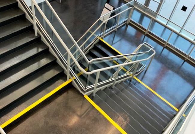School Interior Entrance Reflect Flooring