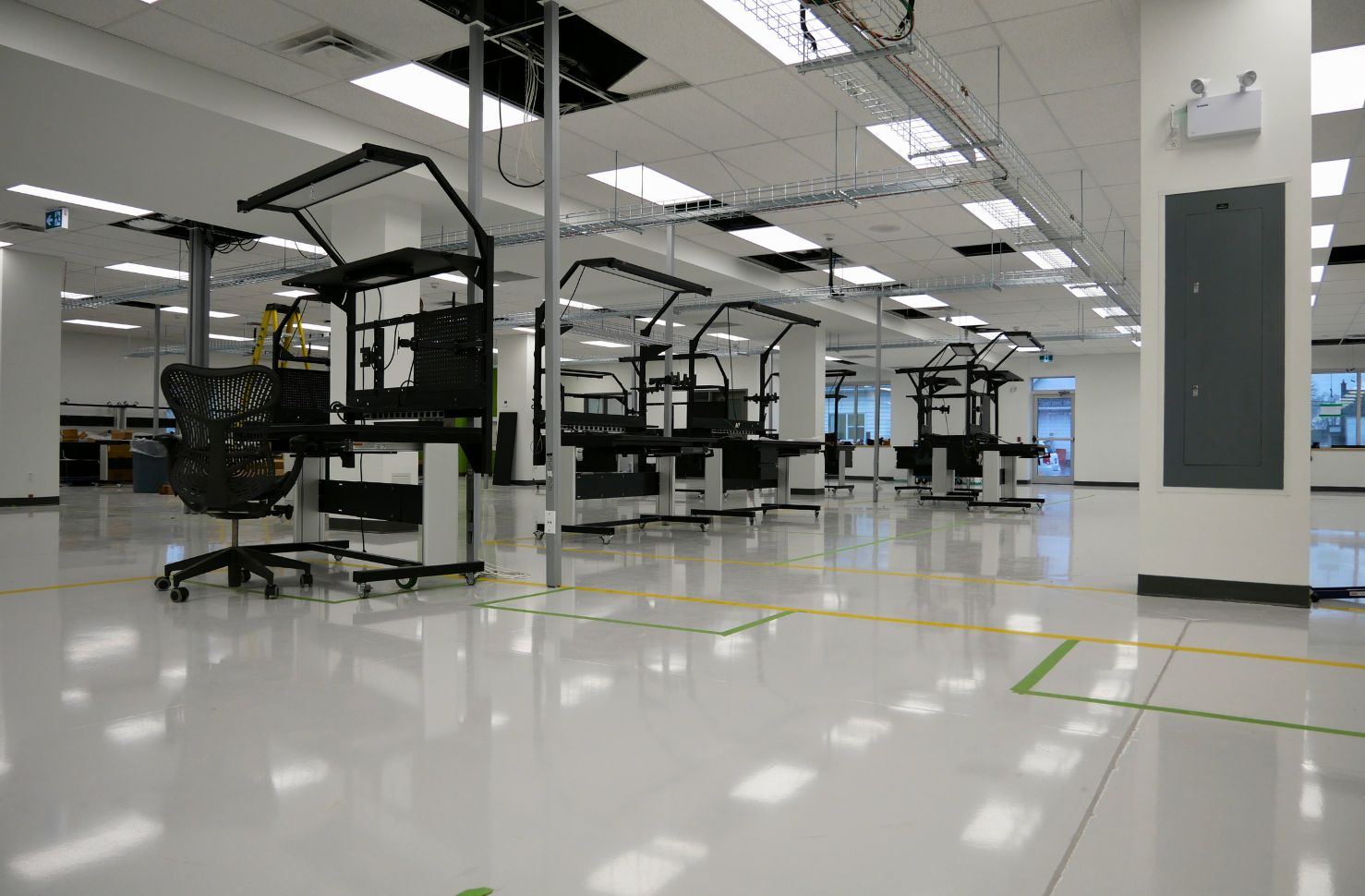 ESD Flooring For Electronics Manufacturer