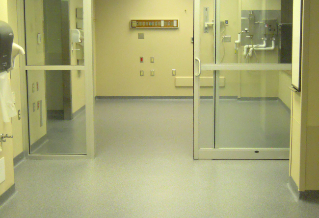 Burn Unit With Stonblend HDF Flooring