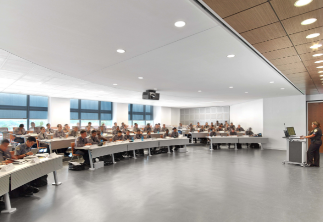 Academy Lecture Hall With Stonclad Gr Flooring