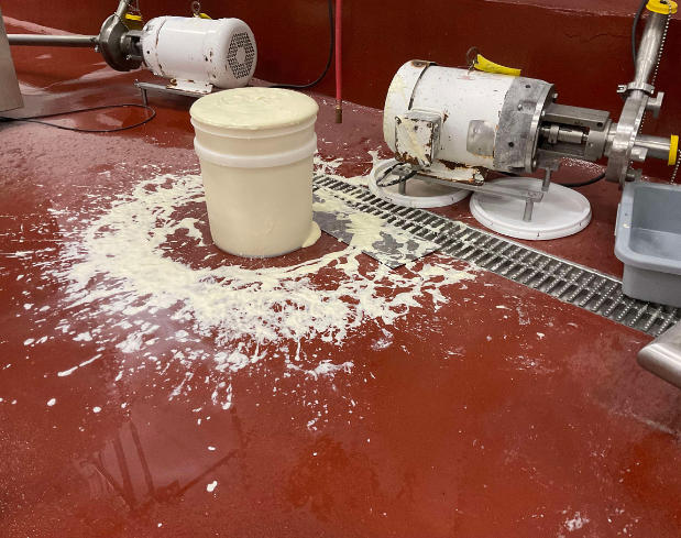 Stonhard Floors With Commercial Drain