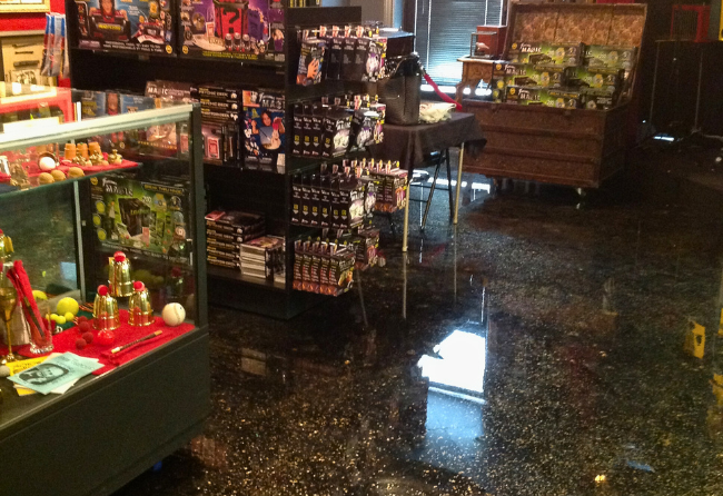 Retail Magic Shop With Glitz Flooring