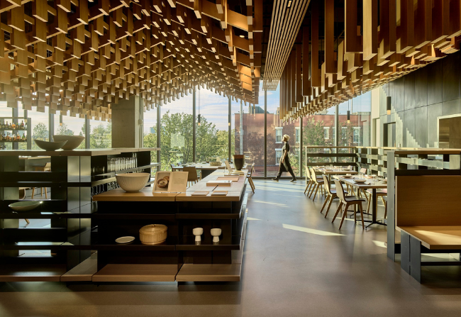 Stoncrete EFX In Restaurant