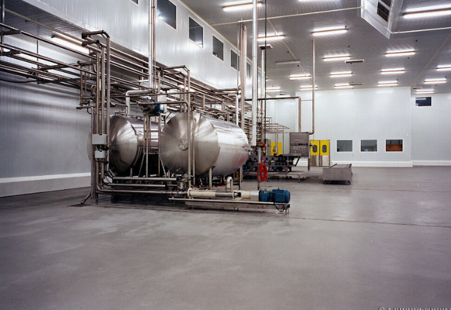 Processing Area In A Dairy With Stonclad UT Flooring