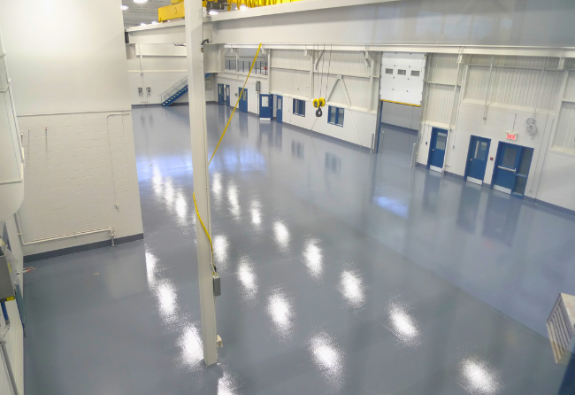 Aircraft Test Areas With Stonclad UR