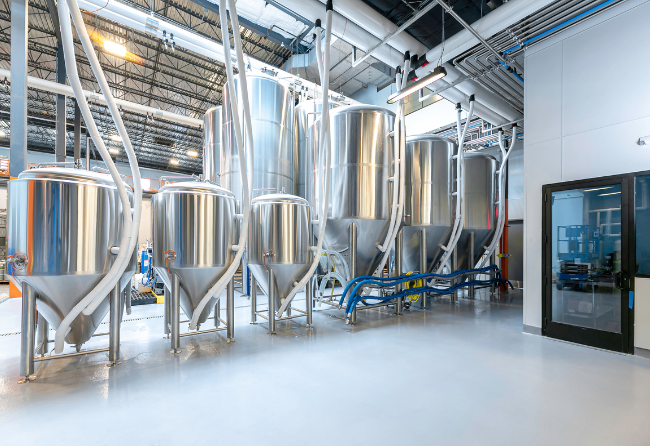 Brewery With Stonclad UR Flooring