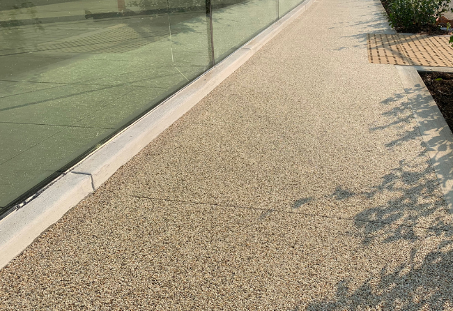 Crush For Retail Exterior Walkways