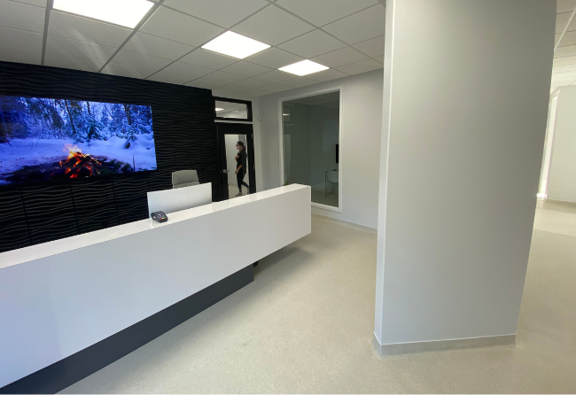 Stoncrete In A Corporate Space