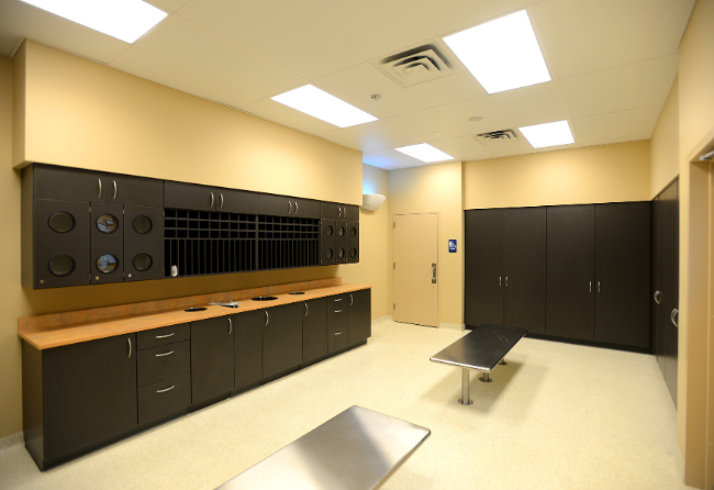 Gowning Room With Stontec TRF