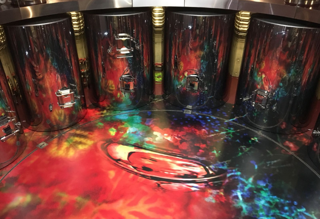 Capture Flooring In A Winery