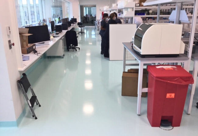 Biotech Research Facility With Stonlux SL Flooring