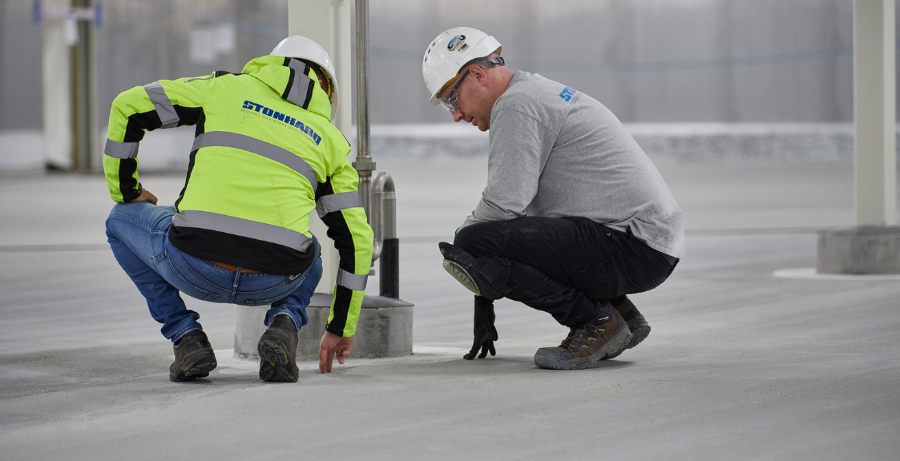 About Us Stonhard Menu Image