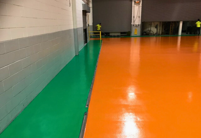 Loading Dock With Stonclad GS Epoxy Flooring