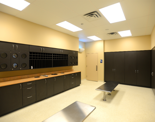 Gowning Room With Stontec Floors