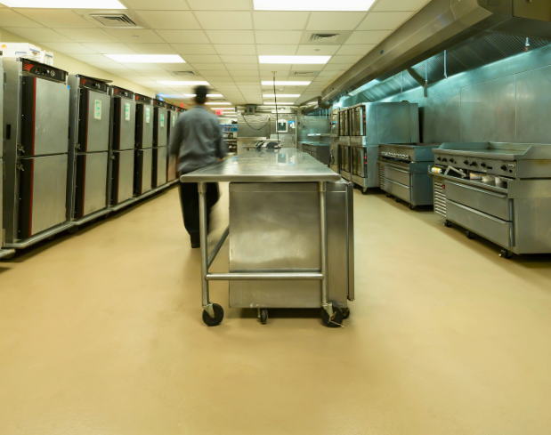 Madison Square Garden Kitchen With Stonshield Flooring