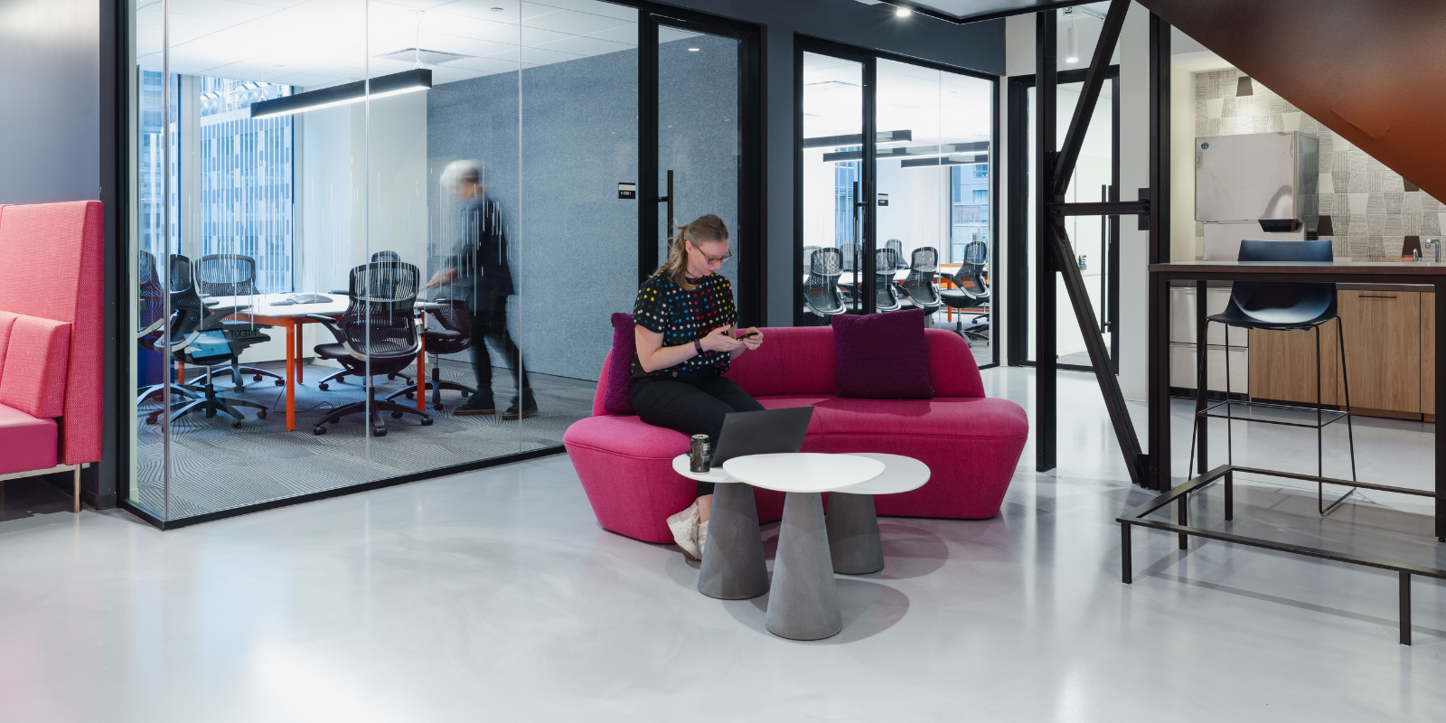 Stonhard Office Flooring