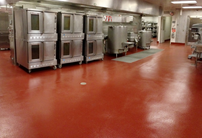 Government Commercial Kitchen With Stonclad UT