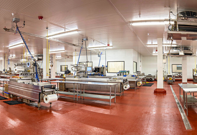 Stonclad UT In Food Production Facility