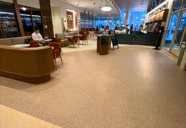 Stonres In A Retail Cafe