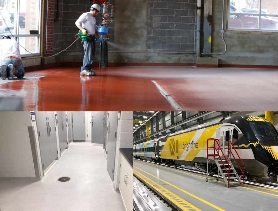 Tipos de pisos de resina