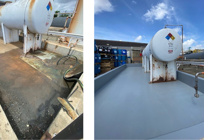 Nitric Acid Tank Farm Stonchem 756