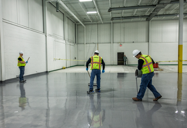 Stonclad HT In A Warehouse