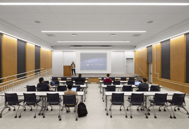 College Classroom Flooring