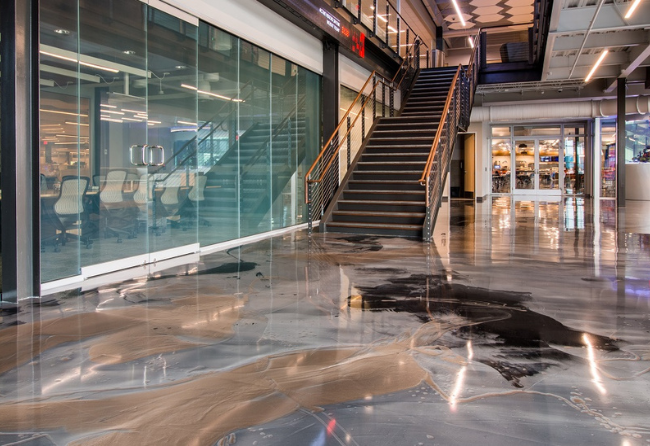 Reflect Flooring Corporate Lobby