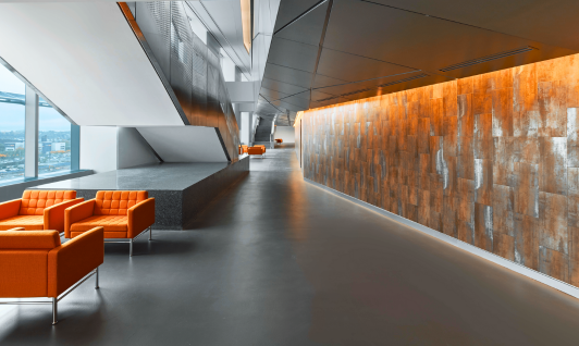 Stonhard Green Floor NYPD