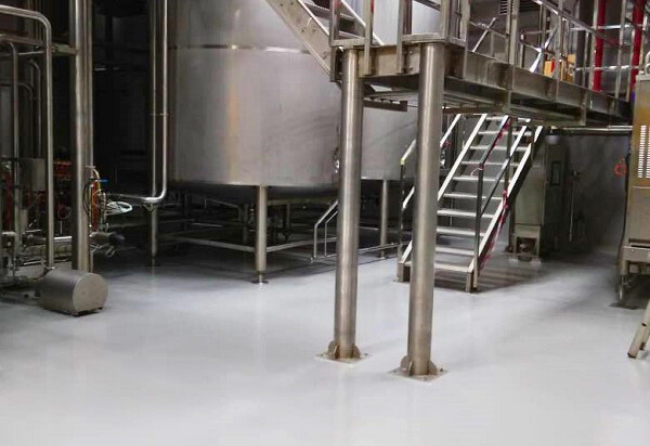 Mixing Area With Stonclad UR