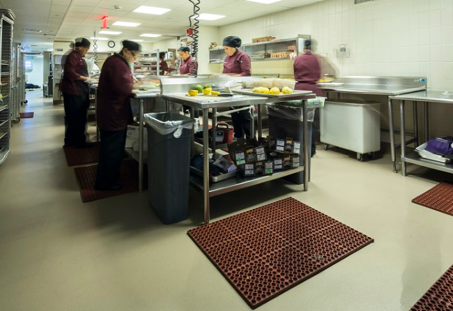 Kitchen Flooring For MSG By Stonhard