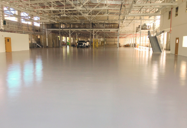 Stonhard Aircraft Service Bay