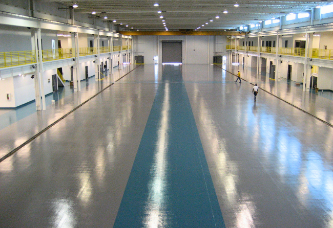 Stonhard Hangar Flooring