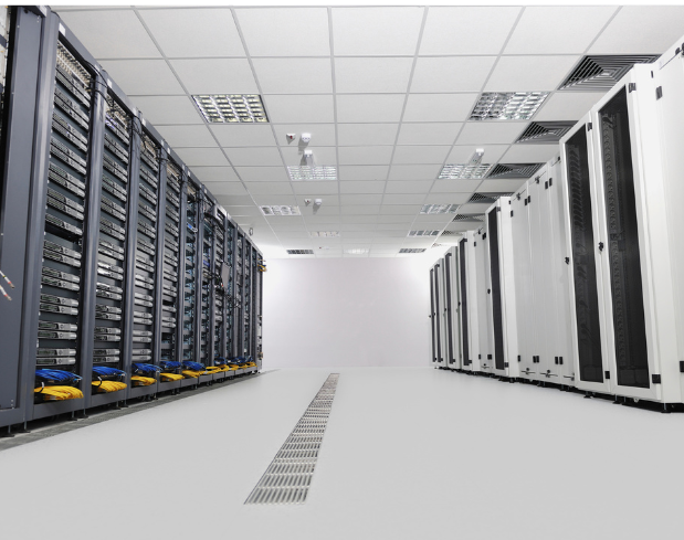 Stonlux ESD Epoxy Flooring In A Network Server Room