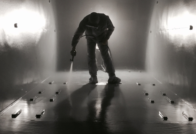 Biocontainment Lab With Stonchem Lining