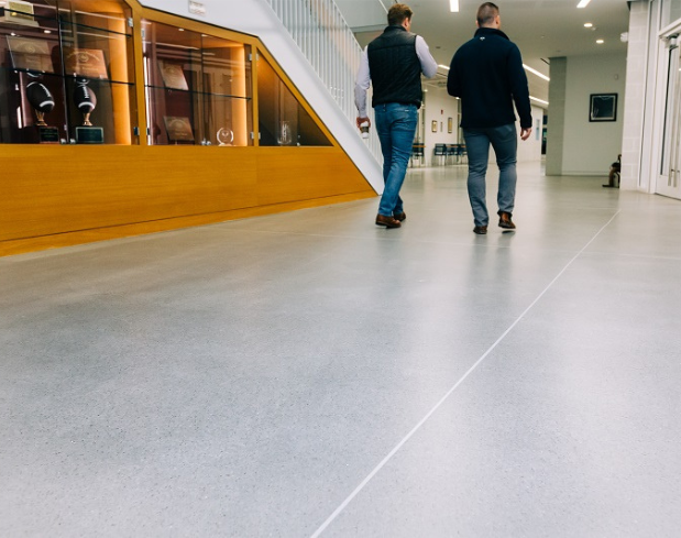 Stoncrete Epoxy Flooring In A School